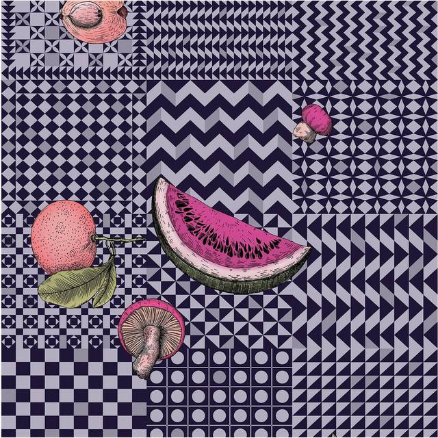 Cole & Son Frutta e Geometrico Wallpaper
