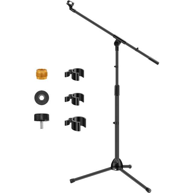 InnoGear Microphone Stand  Detachable Tripod Boom Stand Height Adjusta