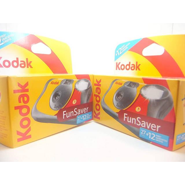 Kodak Disposable Flash Cameras - 39 Exposures - Pack of 2