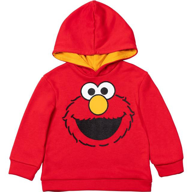 Sesame Street Elmo Toddler Boys Fleece Pullover Hoodie 2T