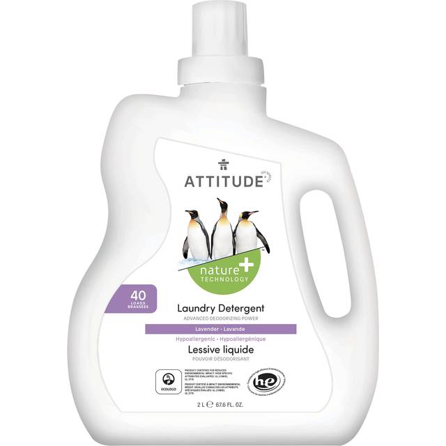 Attitude Liquid Laundry Detergent 40 Loads Lavender 67.6 fl oz