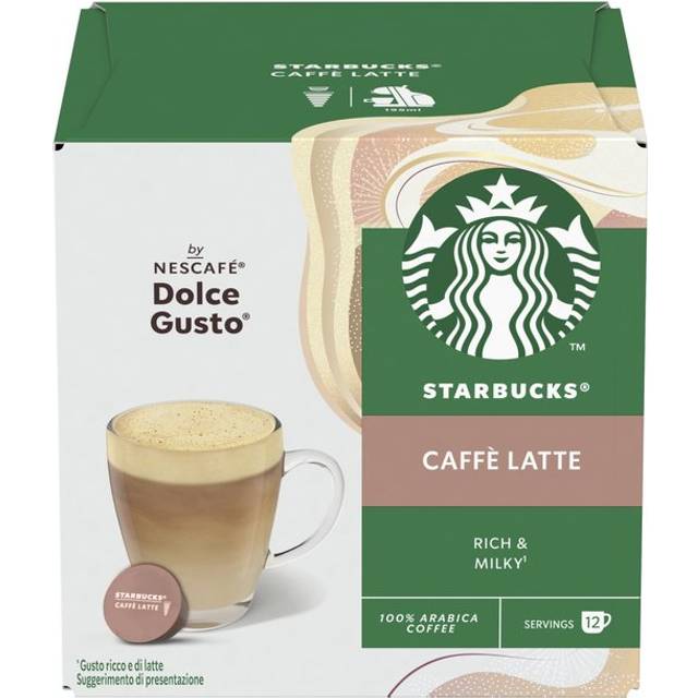 Nescafe Starbucks by Nescafé Dolce Gusto Café Latte Coffee Pods