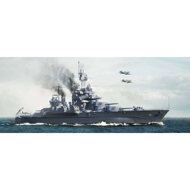 Tru05770 - Trumpeter 1:700 - Uss Maryland Bb-46 1945 Battleship