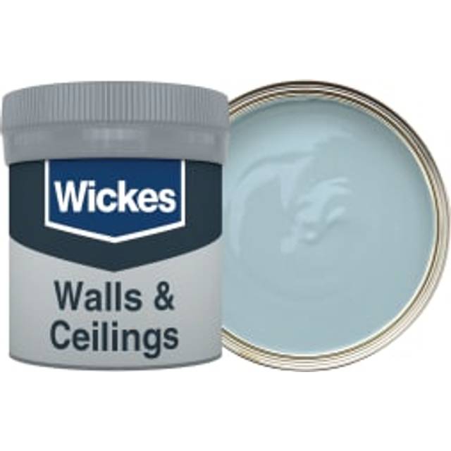 Wickes Vinyl Matt Emulsion Paint Tester Pot - Rock Pool No.225 - 50ml