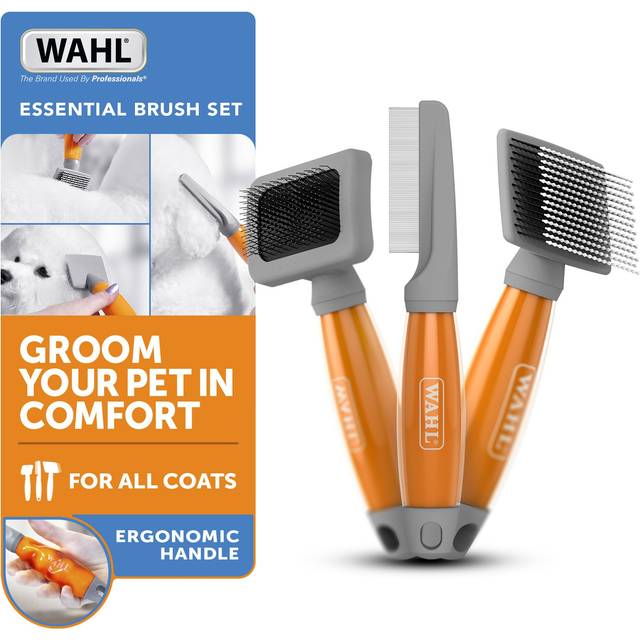 Wahl Essential Dog And Cat Grooming Brush Set