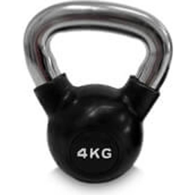 Kettlebell gummi/krom, 4 kg, JTC Power