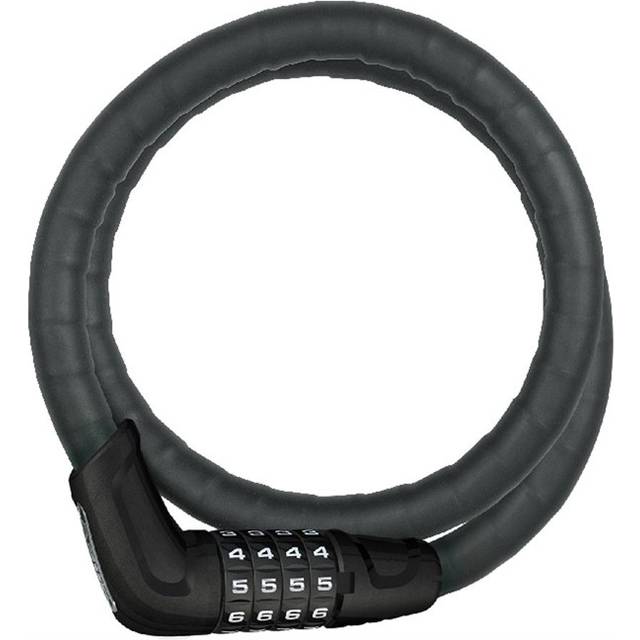 Armoured Cable Lock Steel-O-Flex Tresorflex 6615C, Combination Lock, Made of Steel Cable, with Armour Made of Steel Sleeves, ABUS Security Level 5