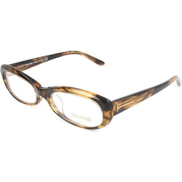 Tom Ford FT5180 U45 Women&#39;s Eyeglasses Brown Size 53 (Frame Only) - Blue Light Block Available (53)