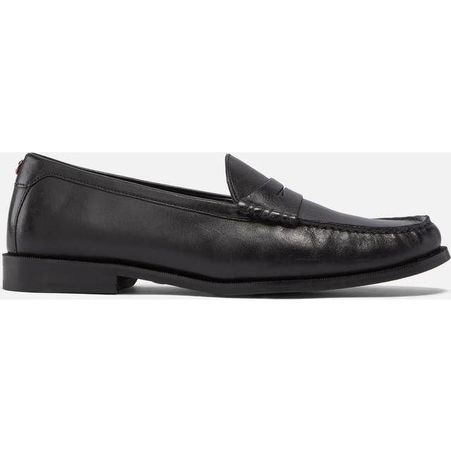 Walk London Men’s Riva Leather Penny Loafers - 8
