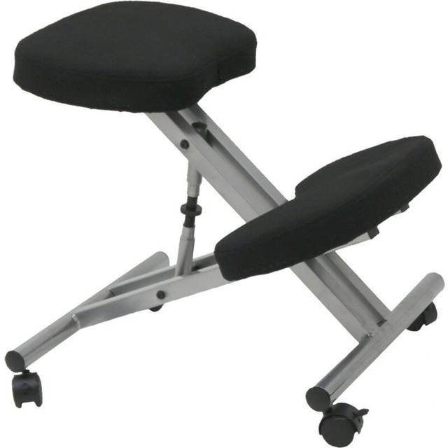 Oypla Black Kneeling Orthopaedic Office Chair | Ergonomic Stool