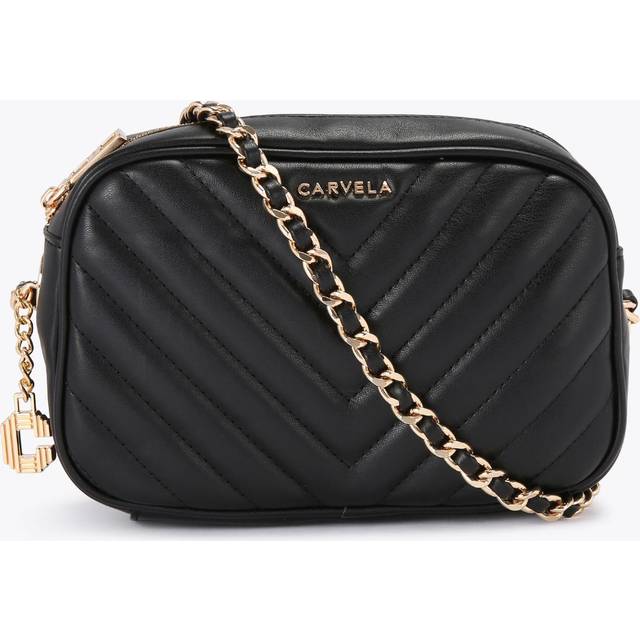 Carvela Womens Lola Cross Body Bag - Black - One Size