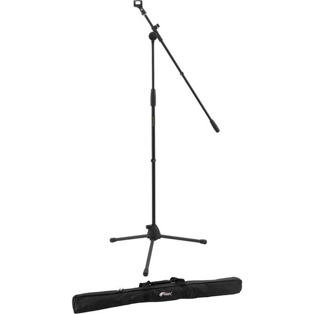 Boom Microphone Stand by World Rhythm ? Mic Stand with Microphone Clip & Bag