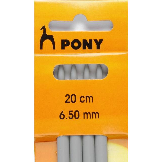 Pony Classic 20cm Double-Point Knitting Needles - Set of Four - 6.50mm (P36653)