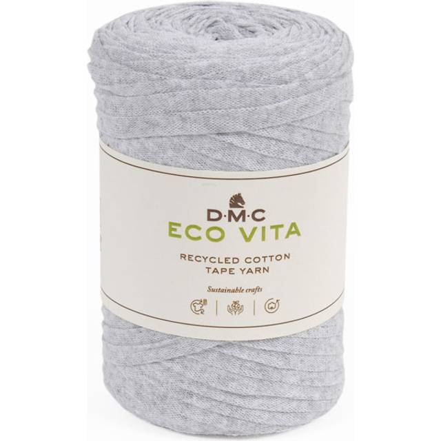 Garn DMC Eco Vita Tape Yarn bandgarn 250g grå - Grå