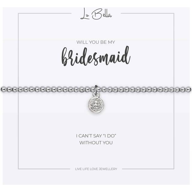 Will You Be My Bridesmaid Sentiments Friendship Bracelet