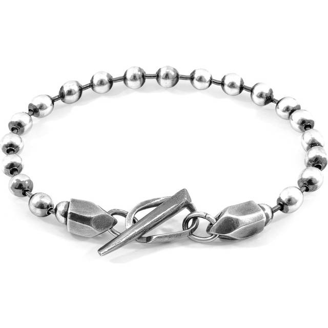 Mainsail Skipper Silver Chain Bracelet - 19cm