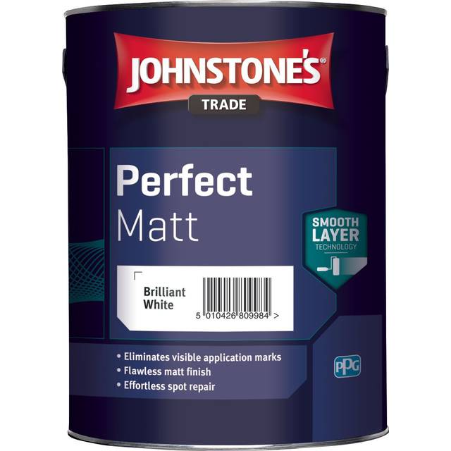 Johnstone's Trade Perfect Matt - Brilliant White - ["White","Brilliant White"]
