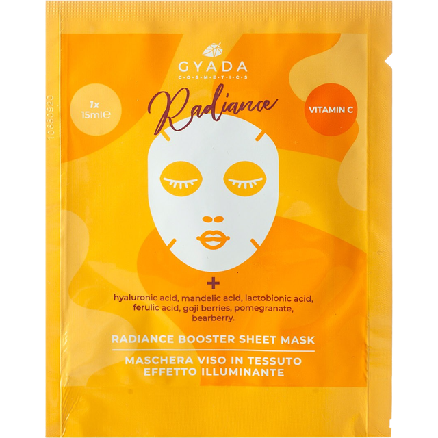Gyada Cosmetics Radiance Illuminating Tissue Face Mask 15 ml