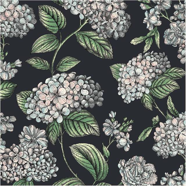Cole & Son Ramo di Ortensia Wallpaper