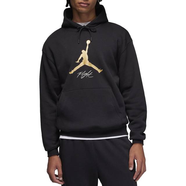 Nike black and gold fashion hoodie