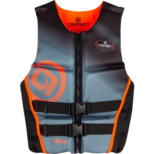 O'Brien Men's Flex V-Back Life Jacket - US Coast Guard Approved Level 70 Buoyancy - Water Sports Activity Including Boating  Paddle  Skiing