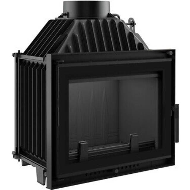 Cast iron fireplace KRATKI MAJA DECO 8 kW Ø 200 svart