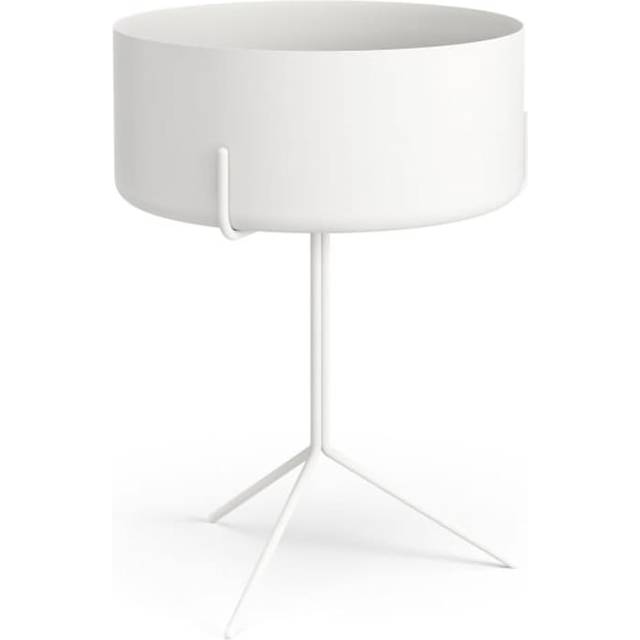 Swedese Drum table White, plant pot