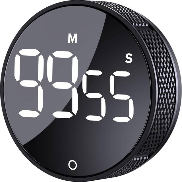 Digital Kitchen Timers, Visual timers Large LED Display Magnetic Countdown Countup Timer for Classroom Cooking Fitness Baking...