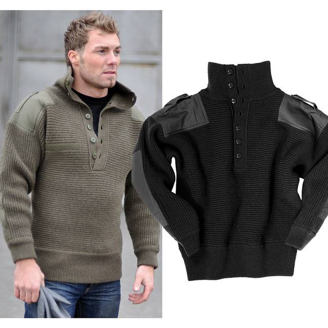 Österreichischer Alpin Pullover Wolle oliv Bekl. 58