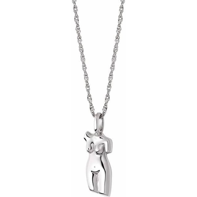 Vita Sterling Silver Necklace AN03_SLV