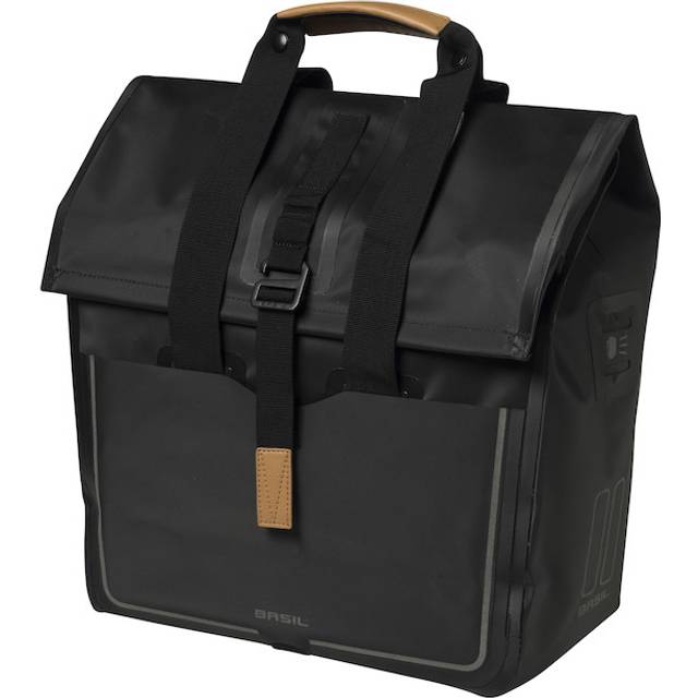 Basil Urban Dry Pannier Bag 25 Liters - Black