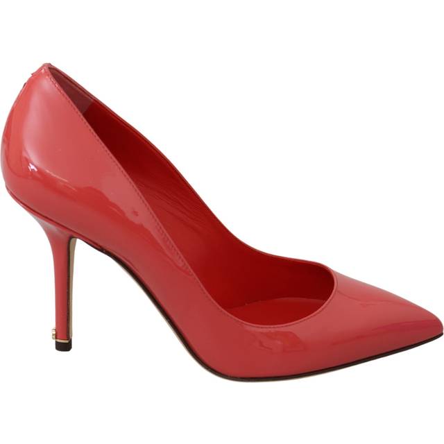 Dolce & Gabbana Dark Pink Patent Leather Heels Pumps - EU35/US4.5 (US4.5)