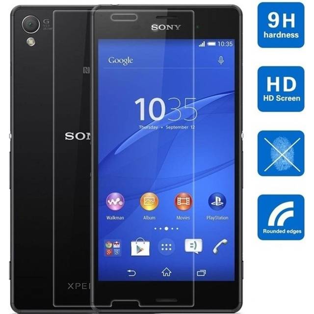 2-PACK Xperia Z5 Compact Härdat glas 0.26mm 2.5D 9H