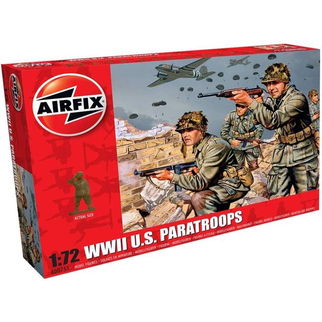 Airfix A00751 WWII US Paratroops 1:72 Scale