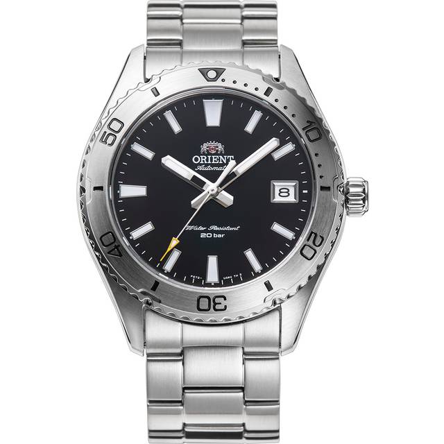 Orient Sports Mako Stainless Steel Black Dial Automatic Diver's RA-AC0Q01B10B RA-AC0Q01B30B 200M Men's Watch