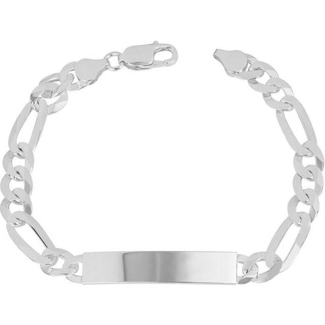 Large Curb 21cm Rectangular Id Bracelet B5398