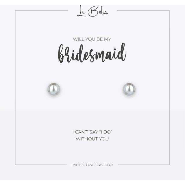 Will You Be My Bridesmaid Sentiments Earrings