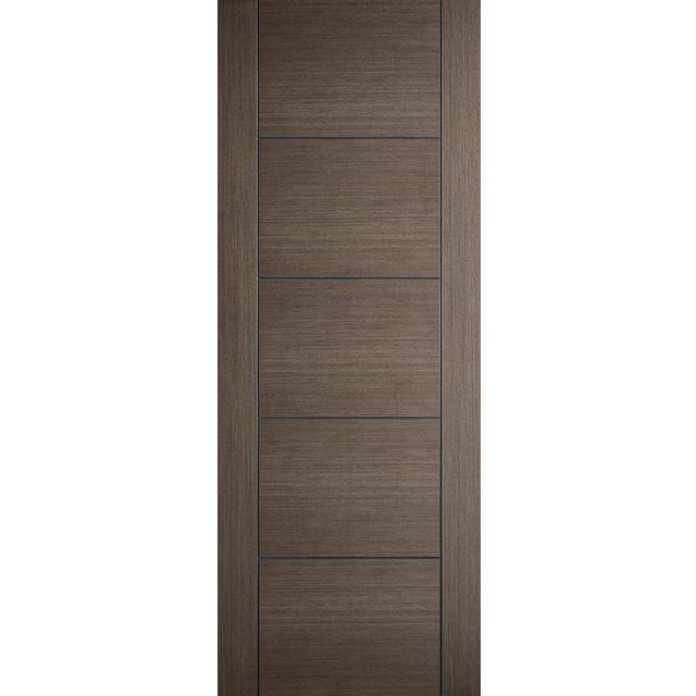 LPD Vancouver 5P Internal Door 1981 x 610mm Pre-Finished Chocolate Grey