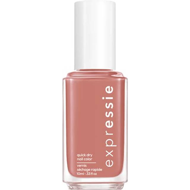 essie expressie Quick Dry Vegan Nail Polish  Dusty Pink Brown  Remote Friends  0.33 Ounce