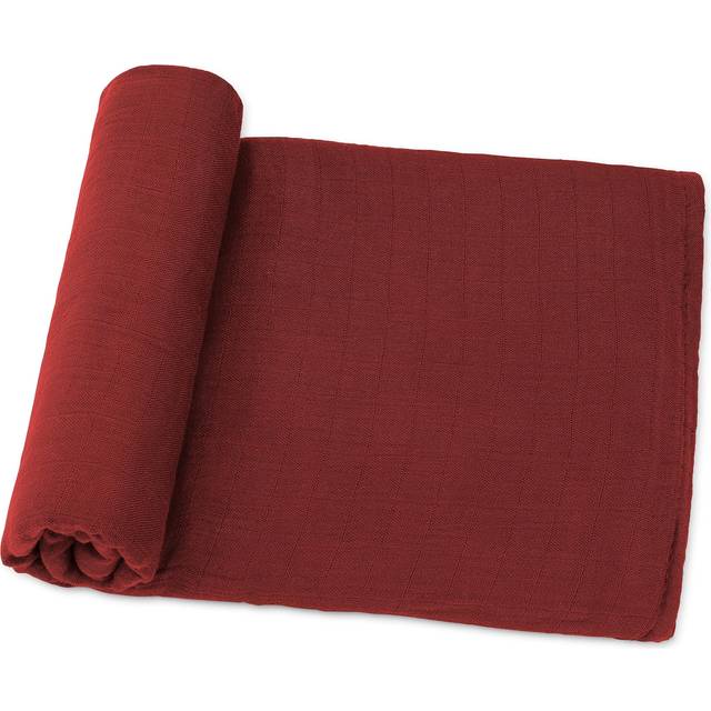 Comfy Cubs Muslin Swaddle Blankets Neutral Receiving Blanket Swaddling  Wrap for Boys and Girls  Baby Essentials  Registry & Gift (Wine)