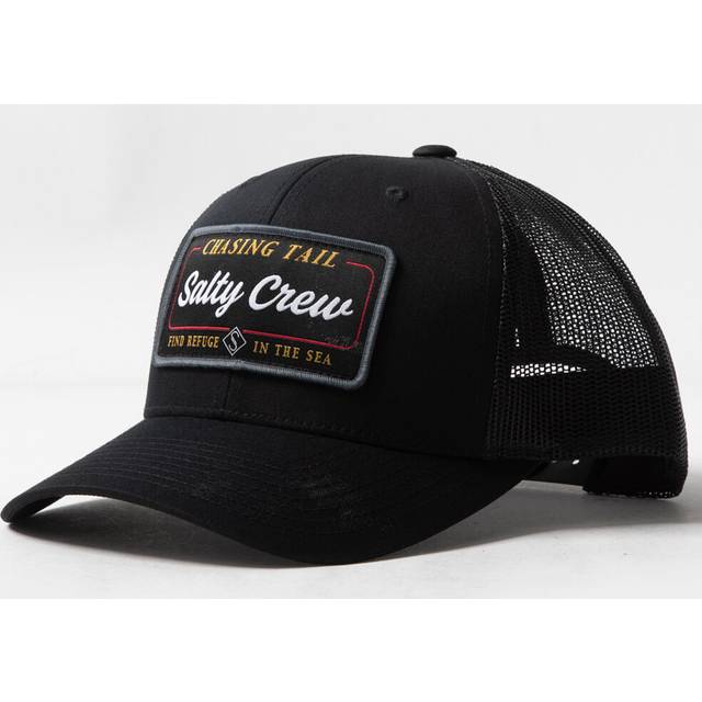 Salty Crew - Svart trucker Keps - Marina Retro Black Trucker @ Hatstore