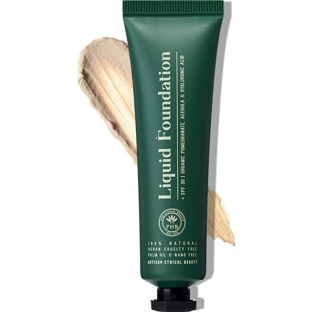 Phb Ethical Beauty Face Makeup Liquid Foundation 01 Cream