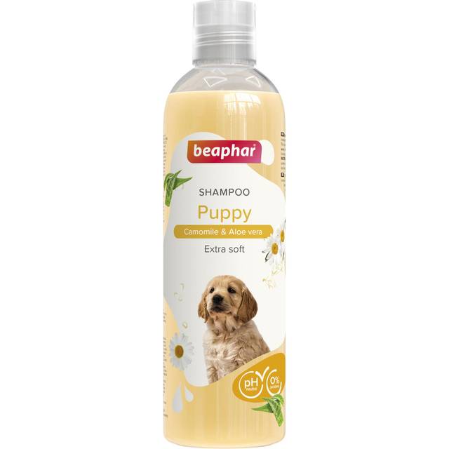 Puppy Shampoo, Enriched with Camomile & Aloe vera, Specially Formulated for a Puppy's Sensitive Skin, Vegan, Mild & pH Neutral, For Fresh, Clean,