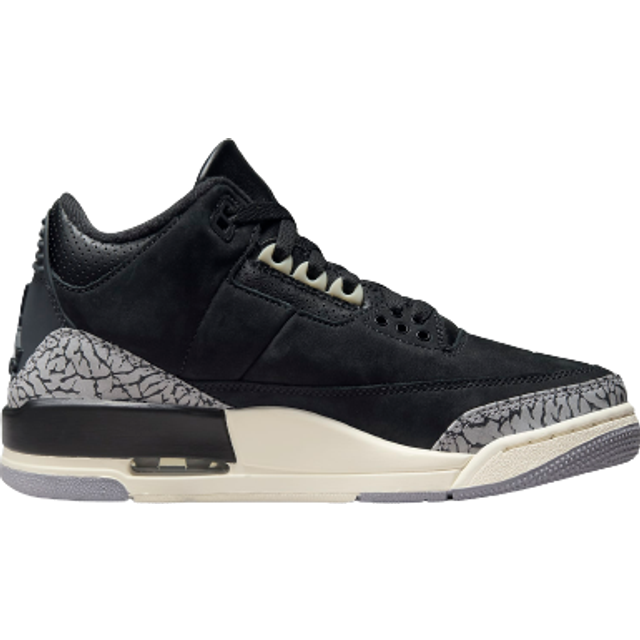 (WMNS) Air Jordan 3 Retro 'Off Noir' - black - 6