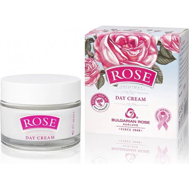 Rose Day Cream for Face with Rose Oil and Jojoba 50 ml