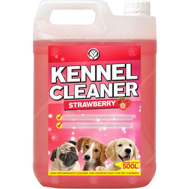 (Strawberry) Gardenersdream Kennel Cleaner 5L - Safe Fresh Dog Cat Pet Odour Disinfectant