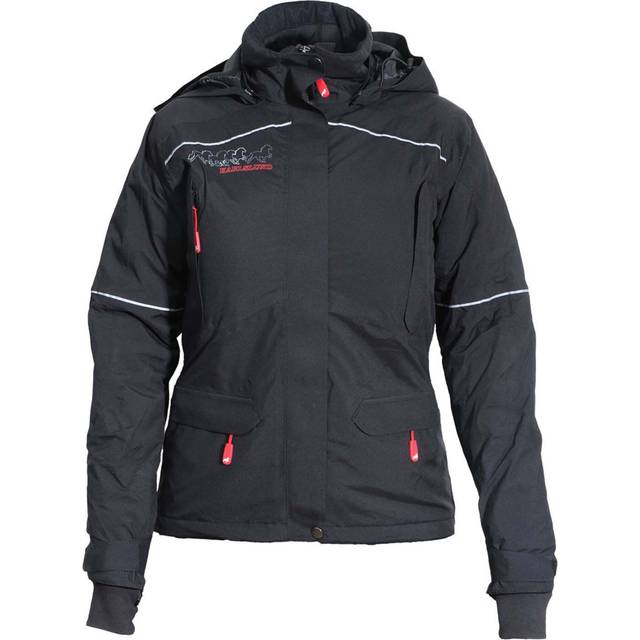 Women's waterproof winter riding jacket Karlslund Askja - Noir