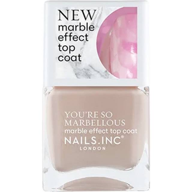Nails inc marble effect nail polish - written in stone 14ml (13646)