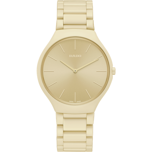 Rado Watch True Thinline Les Couleurs Cream White Limited Edition - Cream