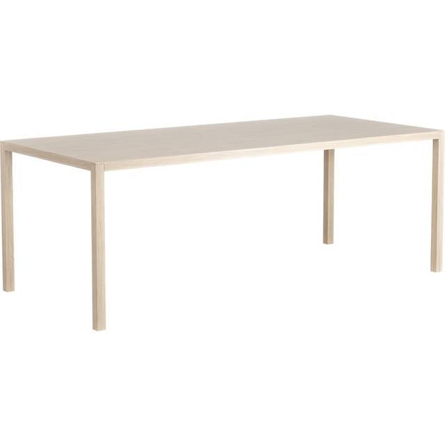 Swedese Bespoke table 90x200 cm Oak white pigment